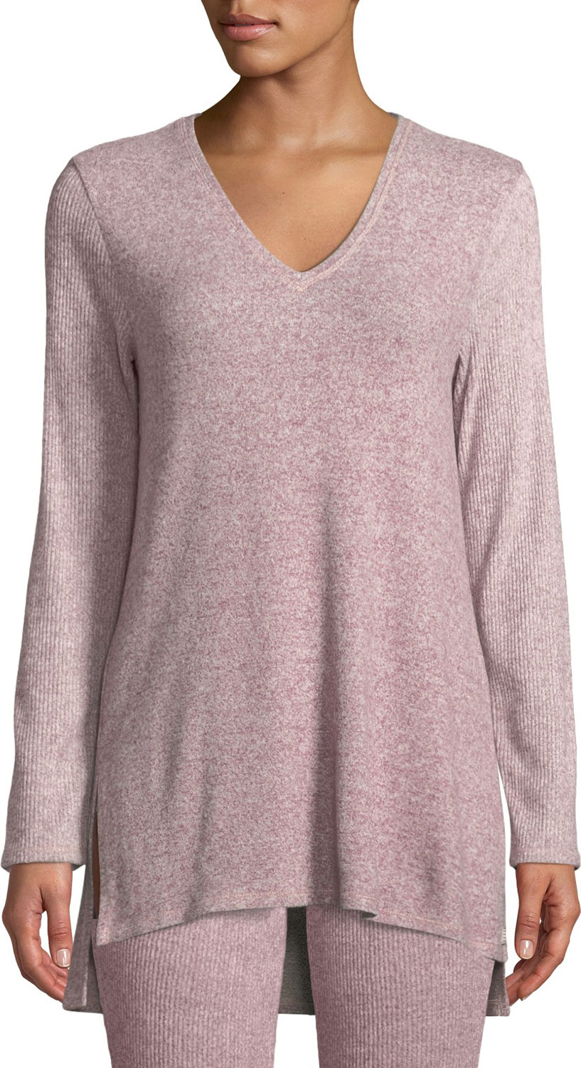 Natori Ulla Rib-Knit Lounge Tunic