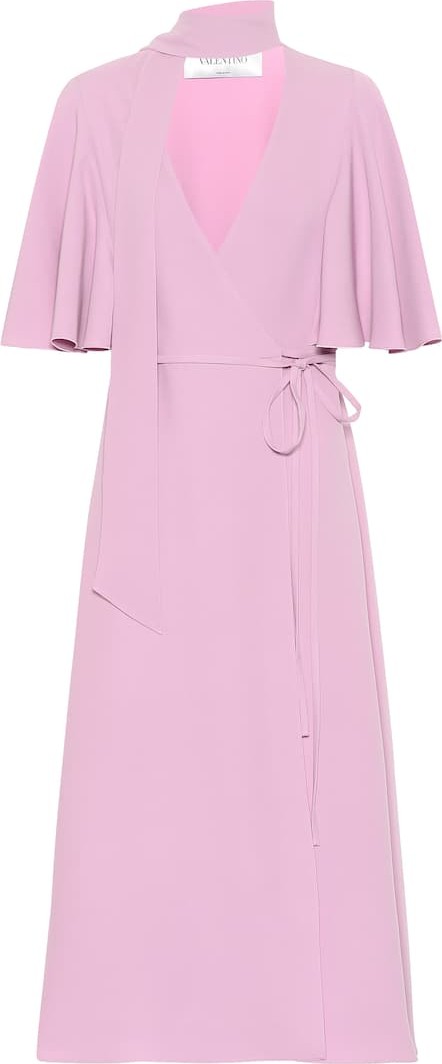 Valentino Silk crêpe midi dress