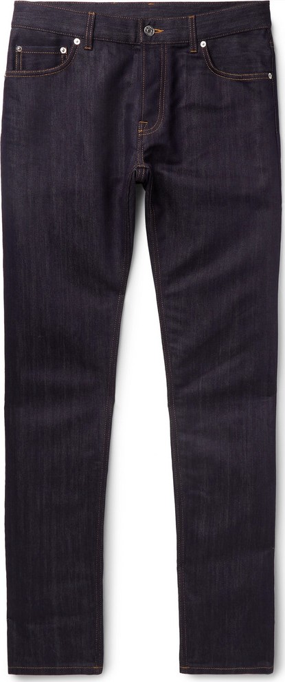 Berluti Slim-Fit Cotton and Mulberry Silk-Blend Denim Jeans