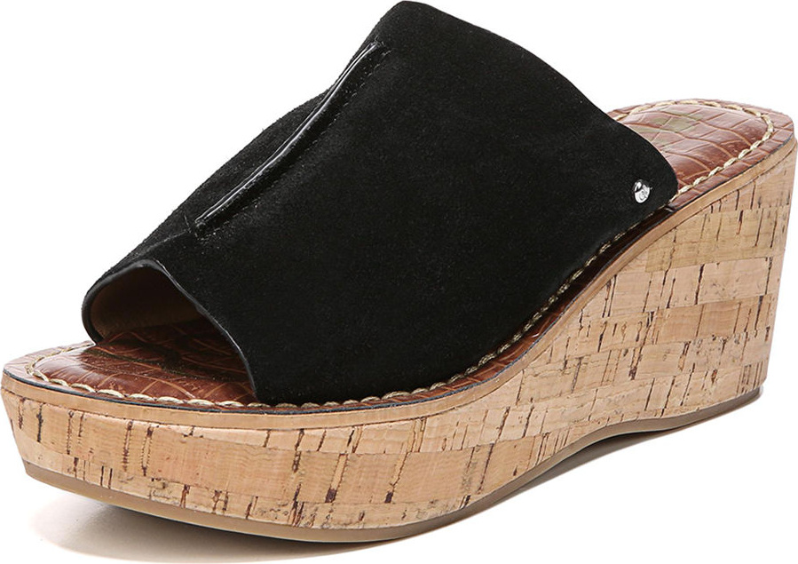 Sam Edelman Ranger Suede Wedge Slide Sandal