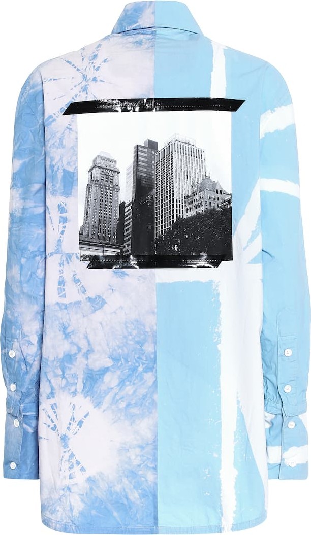 Proenza Schouler Tie-dye cotton shirt