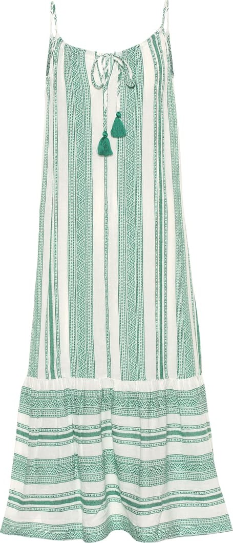 Velvet By Graham & Spencer Lynda patterned cotton midi dress