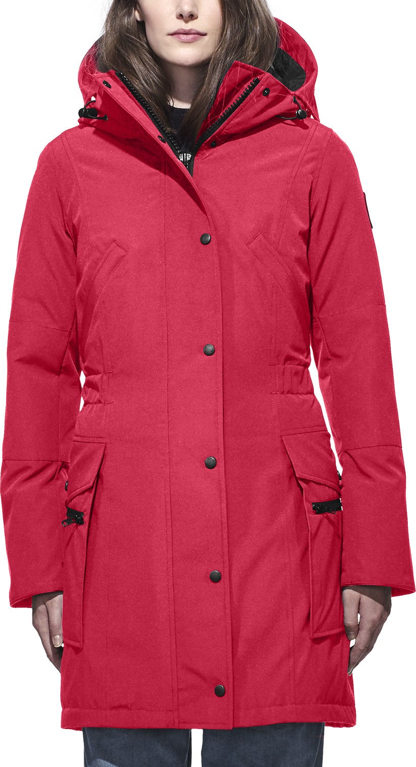 Canada Goose Kinley Hooded Cinched-Waist Parka Coat