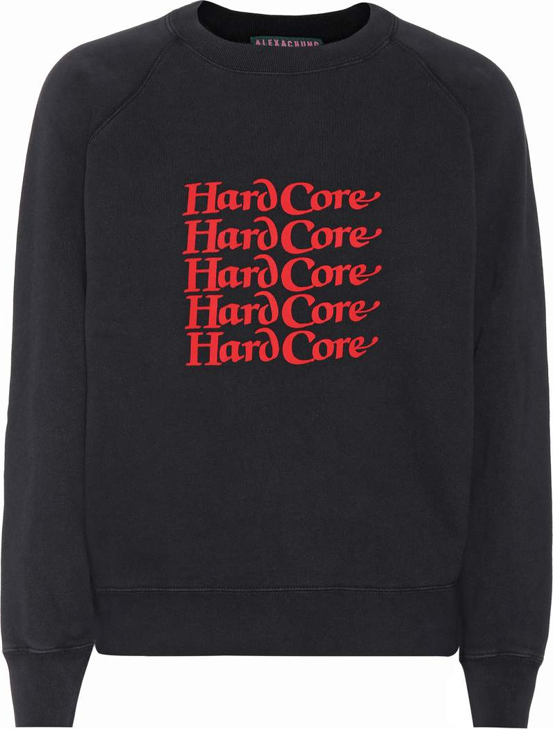 Alexachung Printed cotton sweatshirt