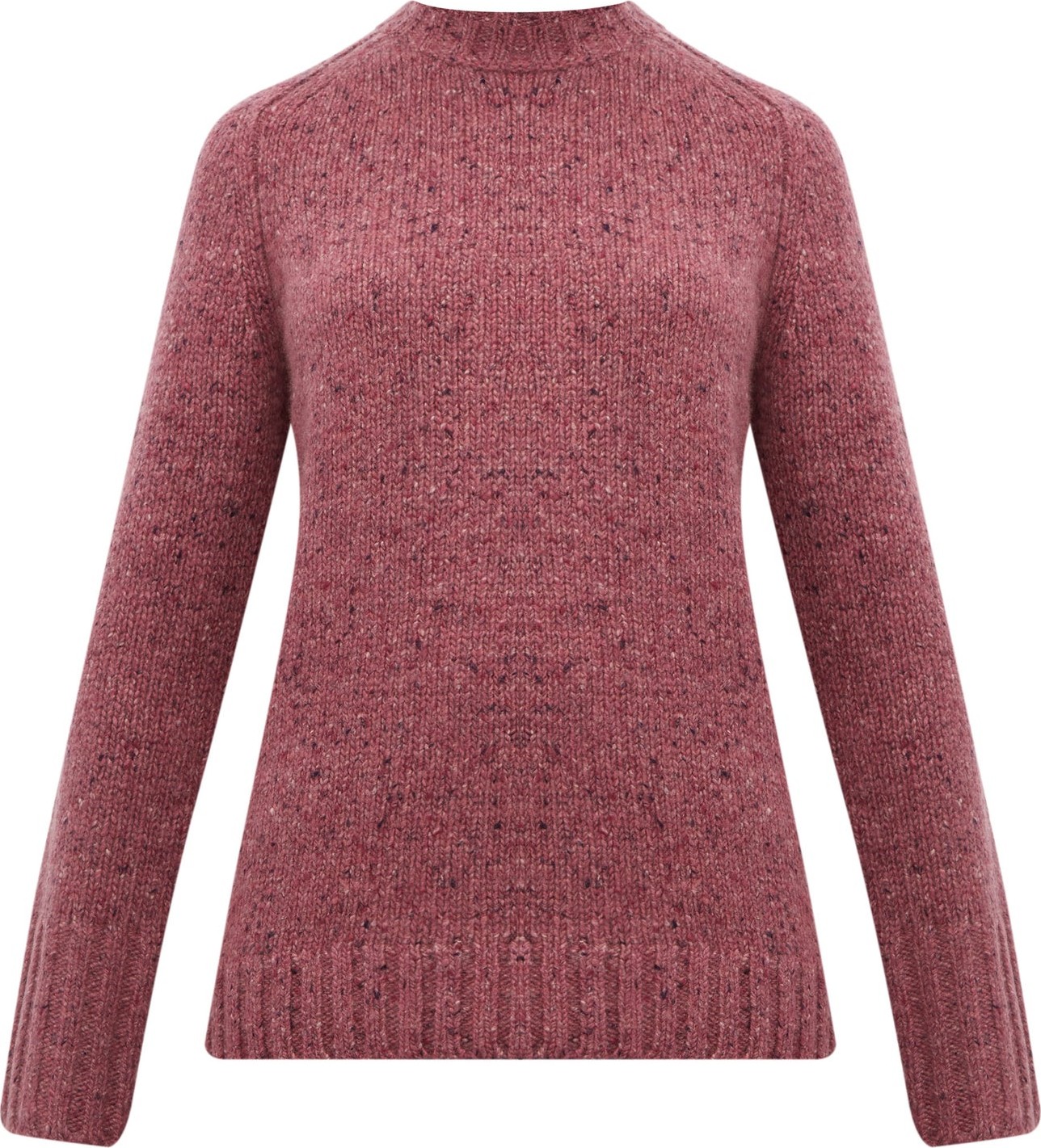 Gabriela Hearst Donegal marled cashmere sweater