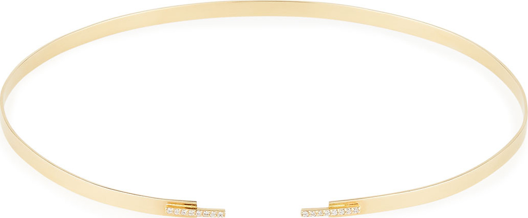 Lana Flawless Gloss Choker Necklace with Diamonds