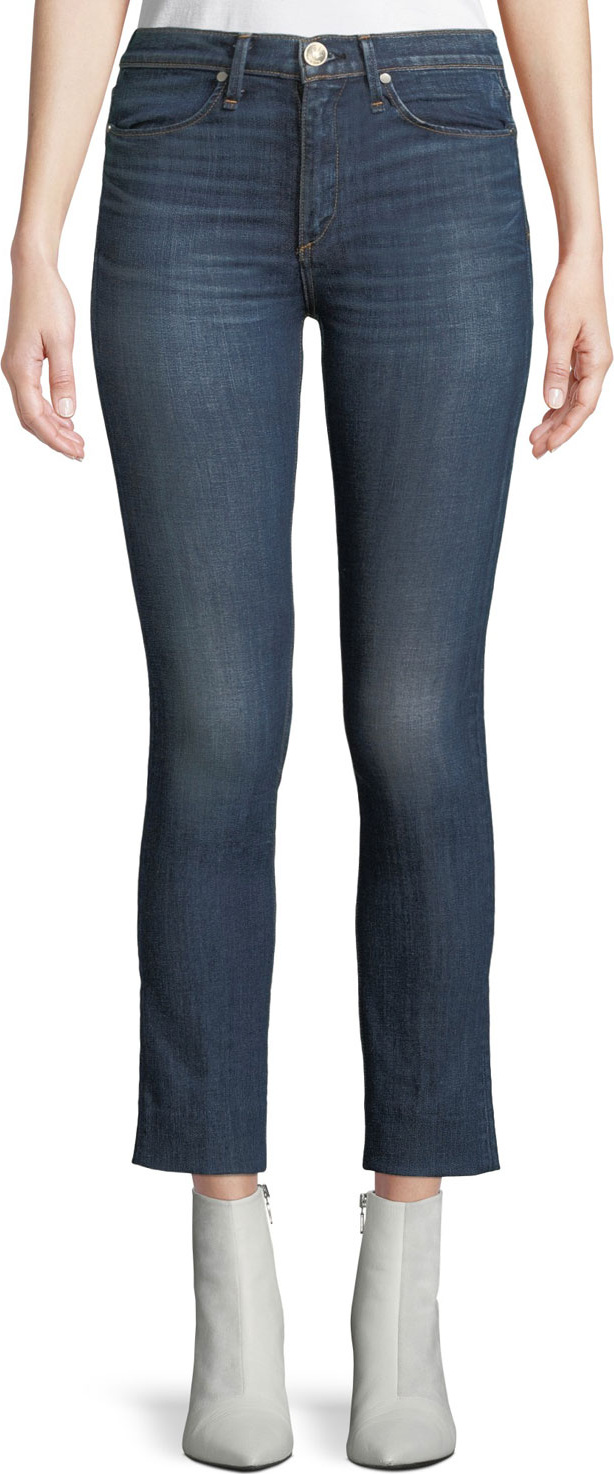 Rag & Bone High-Rise Cropped Cigarette Jeans