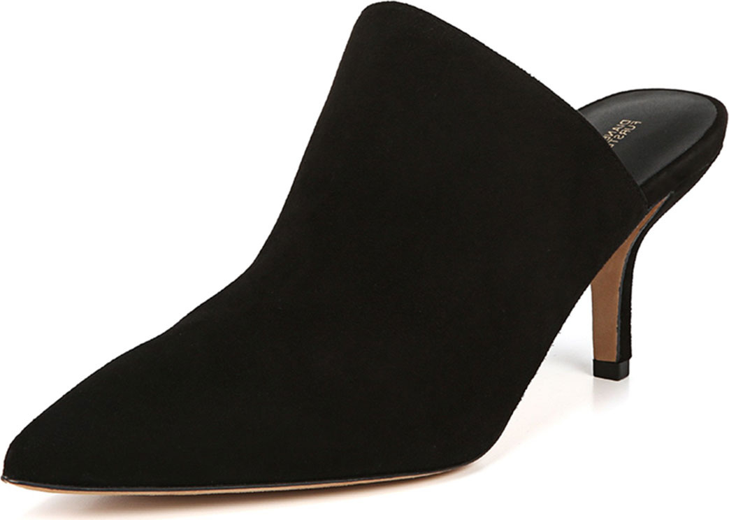 DIANE von FURSTENBERG Mikaila Suede Slide Mules