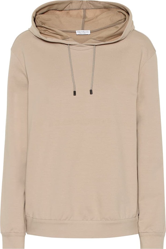 Brunello Cucinelli Stretch-cotton hoodie