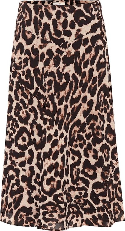 Baum und Pferdgarten Senga leopard midi skirt