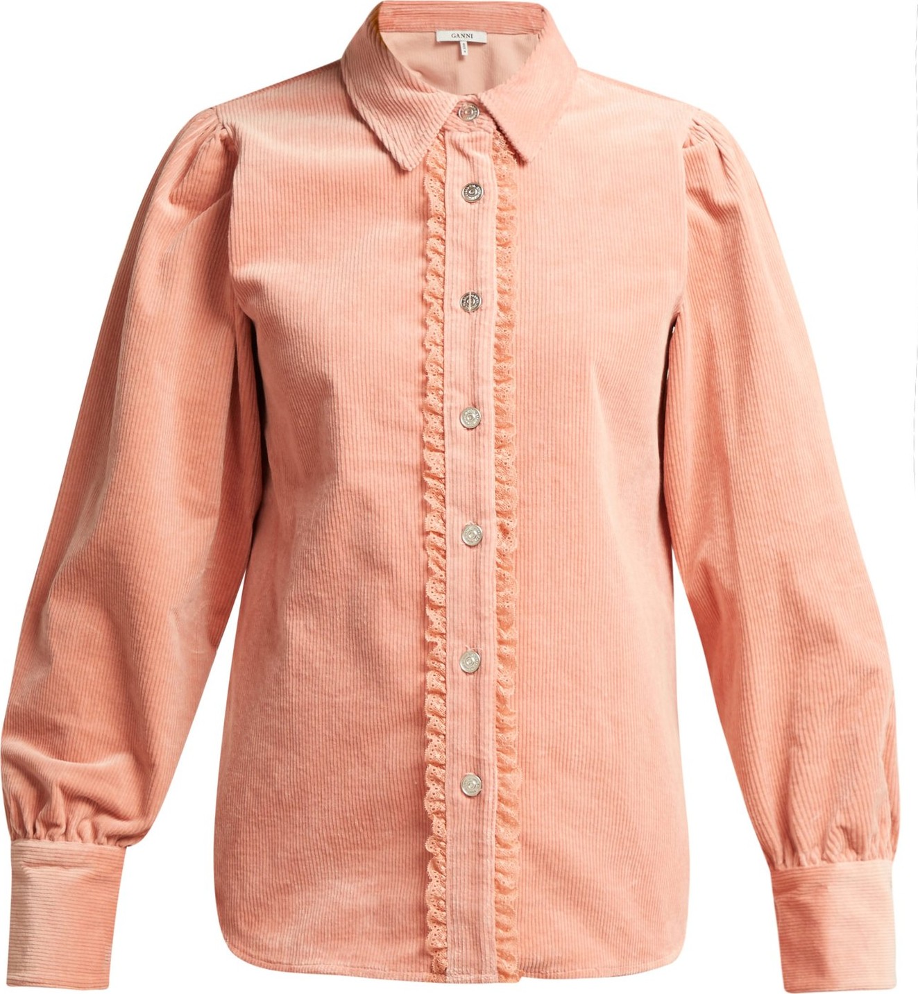 Ganni Ridgewood corduroy shirt