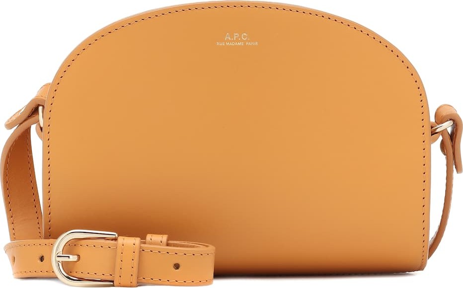 A.P.C. Demi-Lune leather shoulder bag