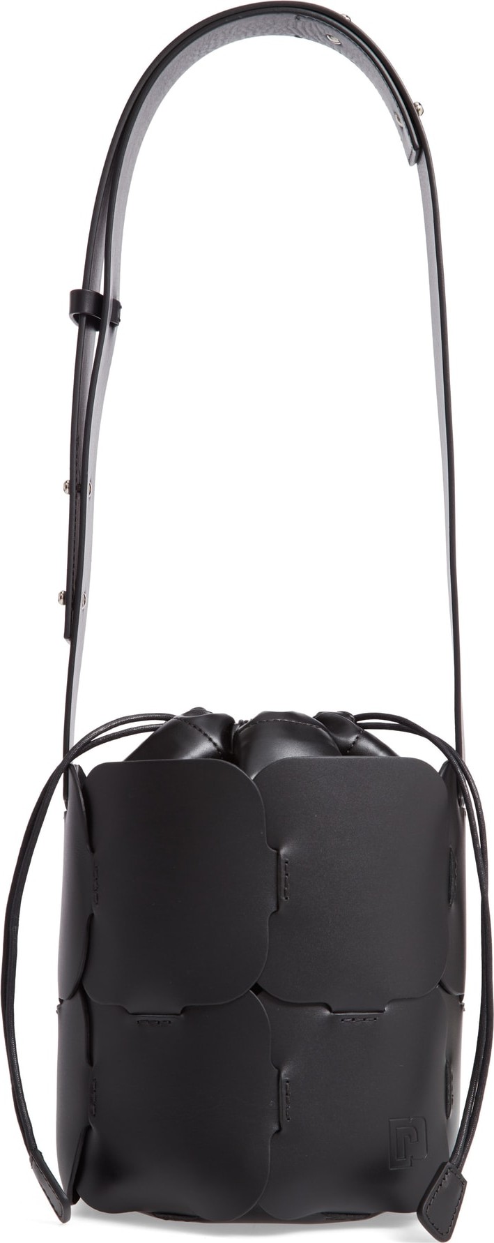 Paco Rabanne Mini Element Calfskin Bucket Bag