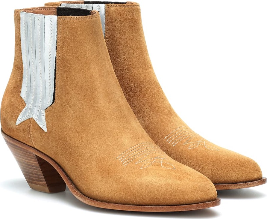 Golden Goose Deluxe Brand Sunset suede cowboy boots