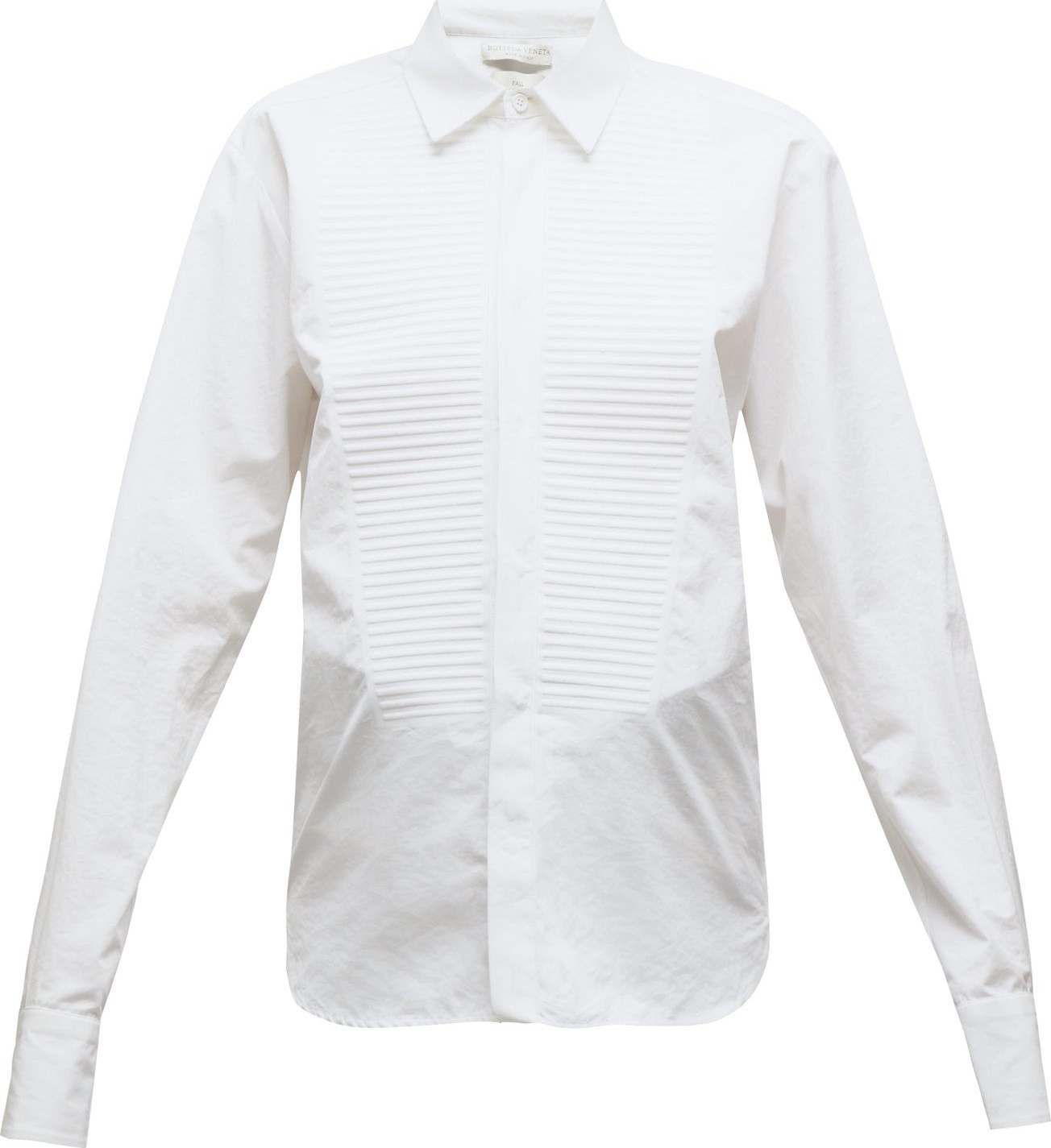 Bottega Veneta Ribbed-bib shirt