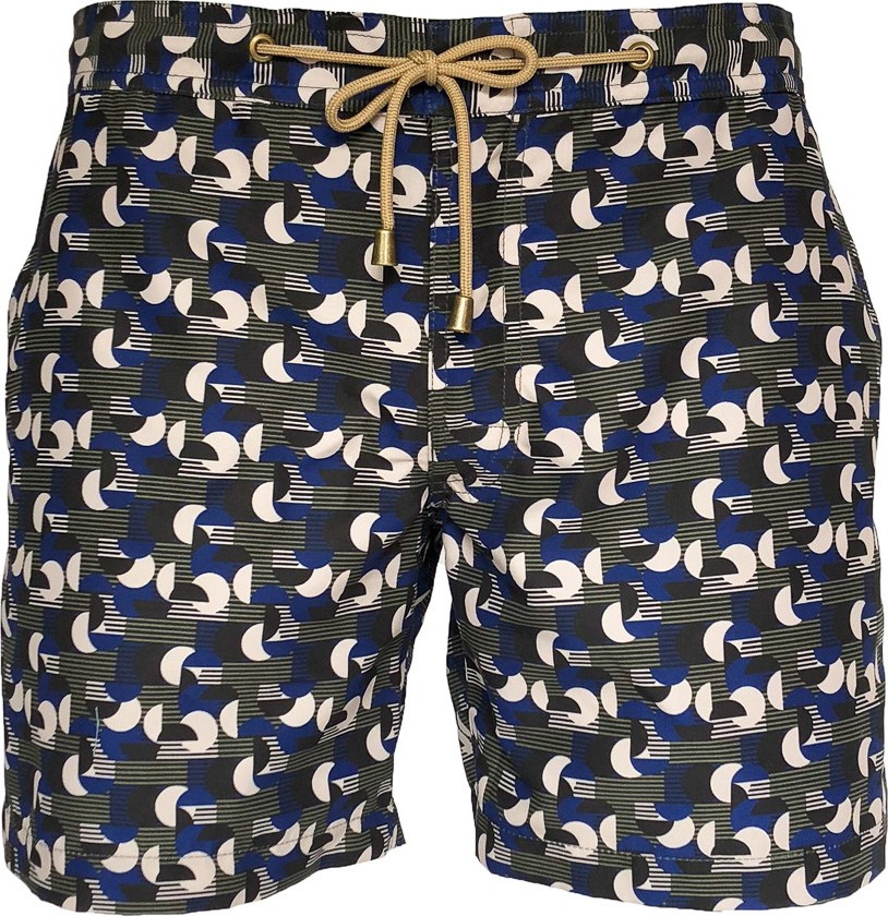 Thorsun geometric print titan swim shorts