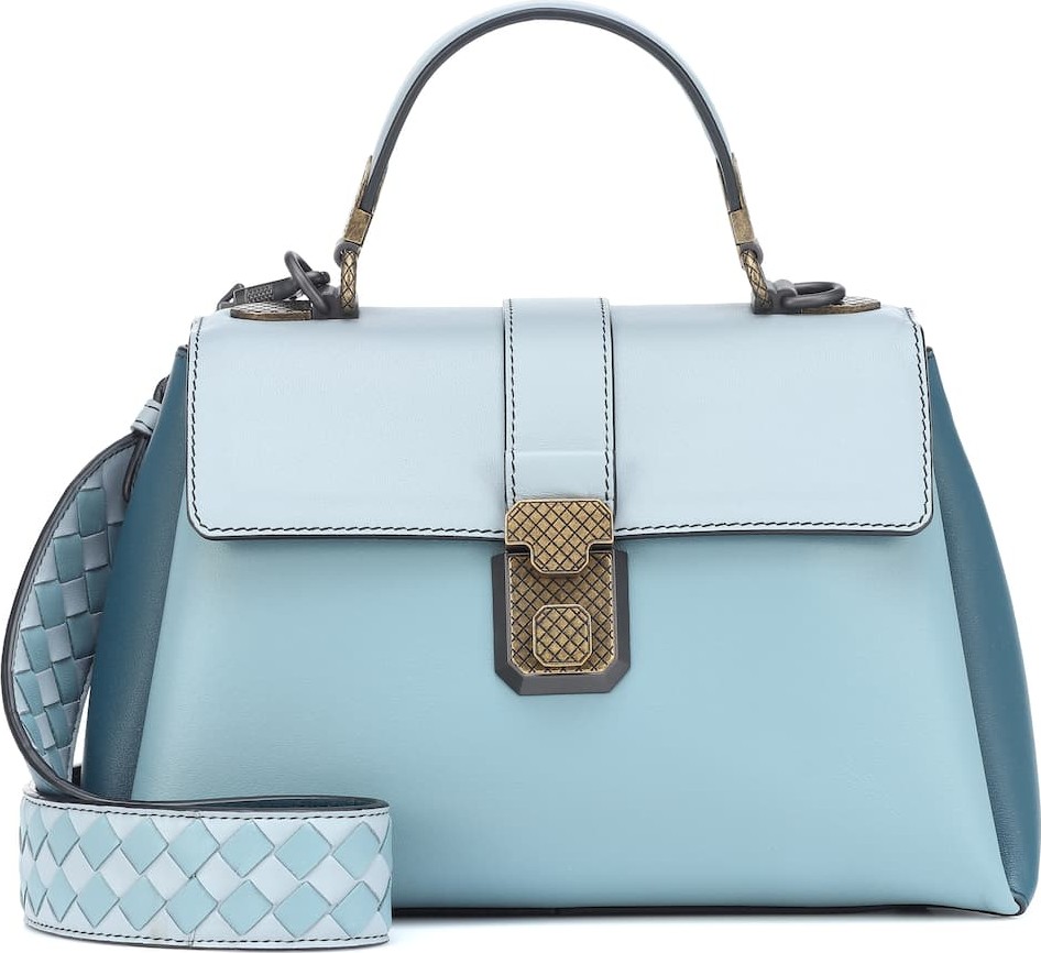 Bottega Veneta Small Piazza leather shoulder bag