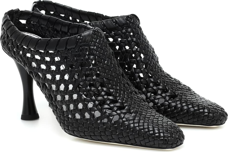 Proenza Schouler Woven leather ankle boots