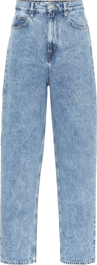 Isabel Marant Etoile Corsy high-rise straight jeans