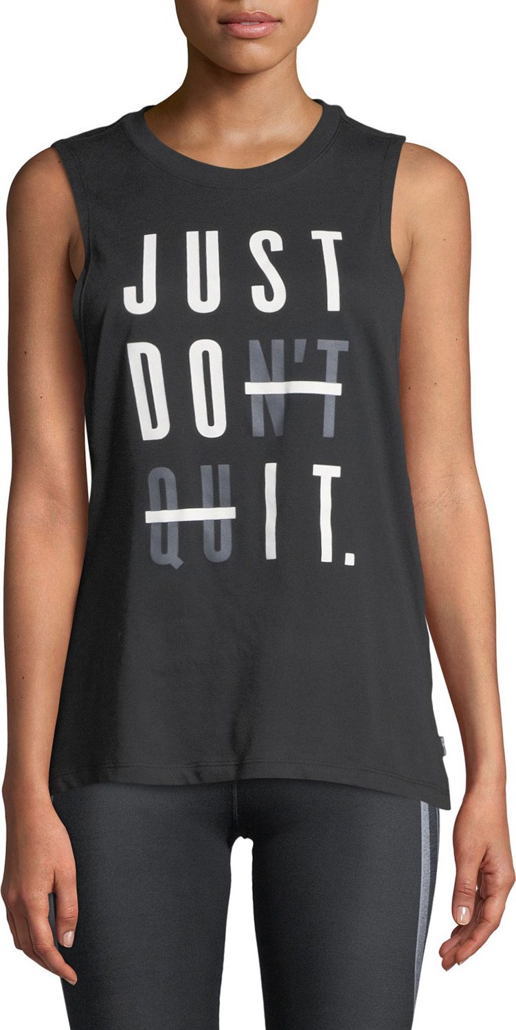 Nike Just Do It/Don't Quit Dri-FIT Muscle Tank