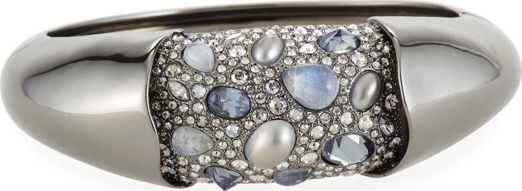 Alexis Bittar Stone Cluster Hinge Bracelet
