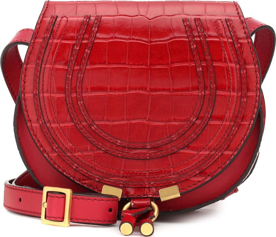 Chloe Mini Marcie leather shoulder bag