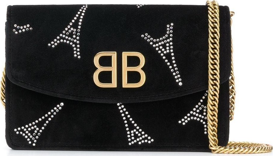 Balenciaga Eiffel Tower embellished bag