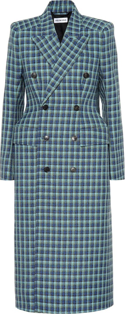 Balenciaga Hourglass wool coat