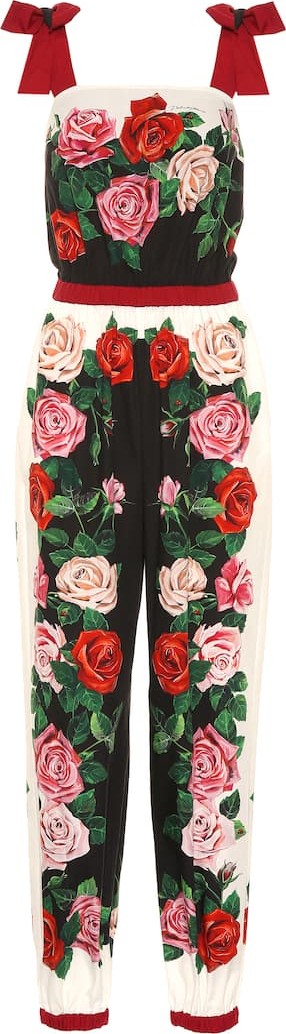 Dolce & Gabbana Printed cotton jumpsuit