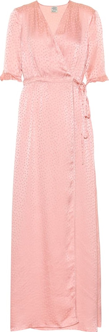 Baum und Pferdgarten Adelita dotted silk jacquard dress