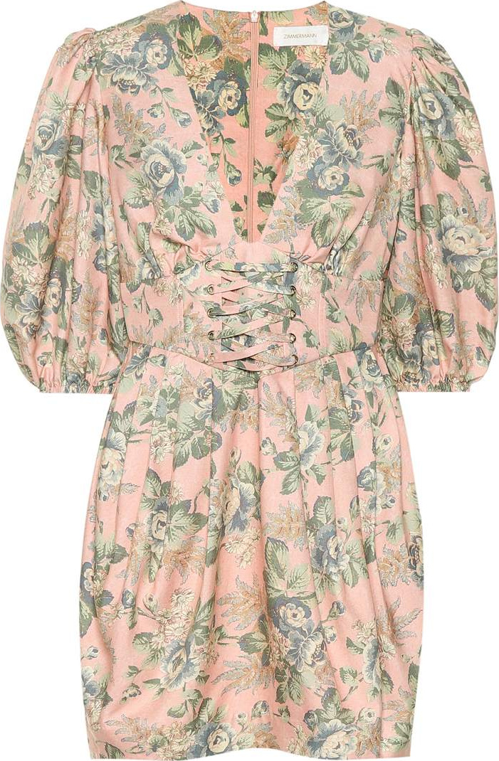 Zimmermann Tempest floral silk dress