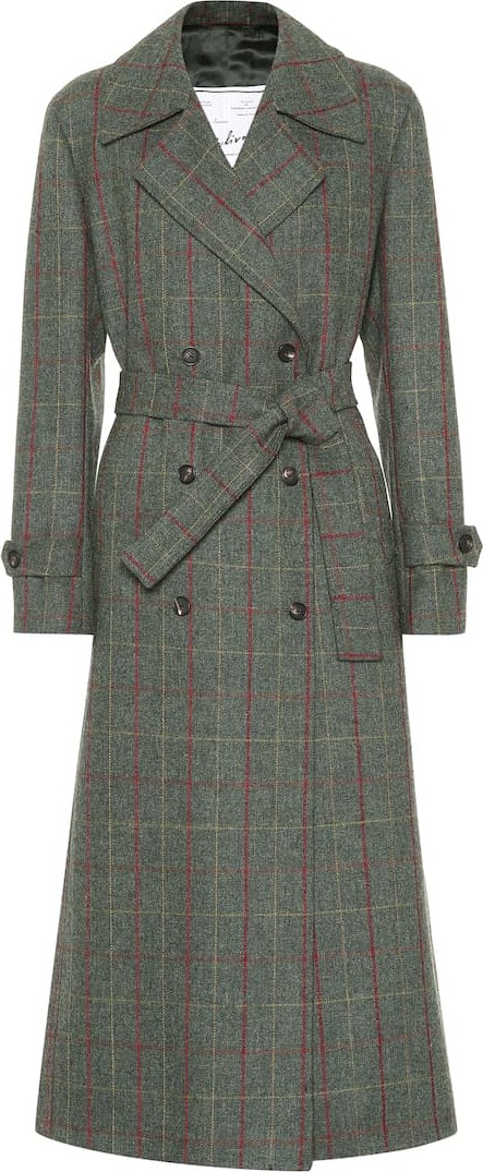 Giuliva Heritage Collection The Christie checked wool coat