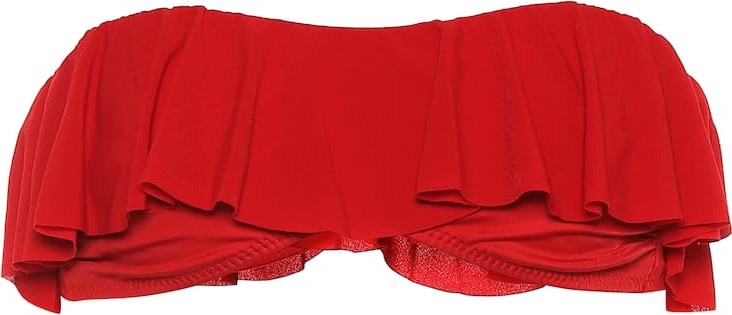 Norma Kamali Ruffled bikini top