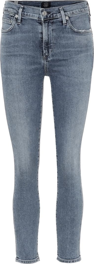 Citizens Of Humanity Rocket cropped mid-rise skinny jeans