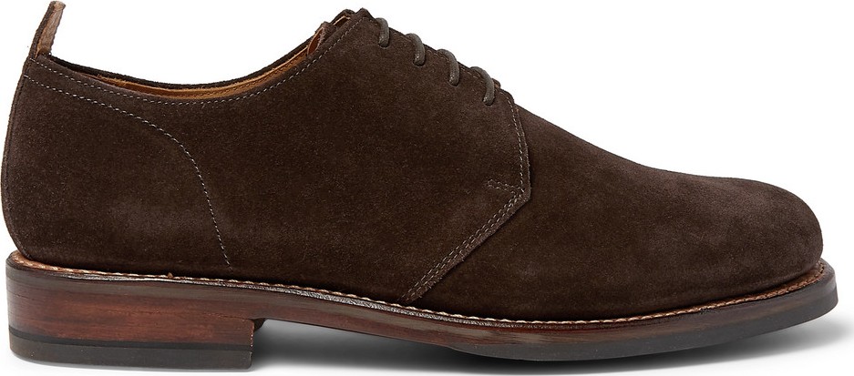 Grenson Wade Suede Derby Shoes