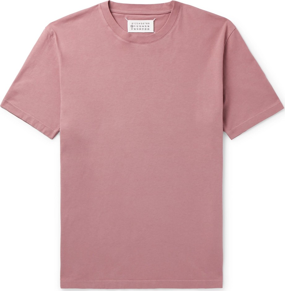Maison Margiela Garment-Dyed Cotton-Jersey T-Shirt