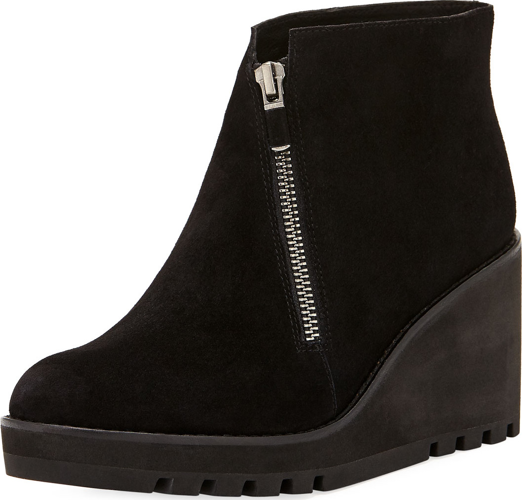 Eileen Fisher Alto Wedge Zip Booties