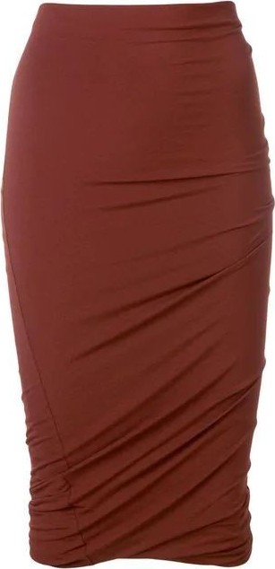 T By Alexander Wang twisted pencil skirt
