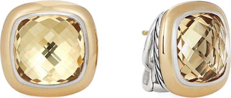 David Yurman Albion Champagne Stud Earrings