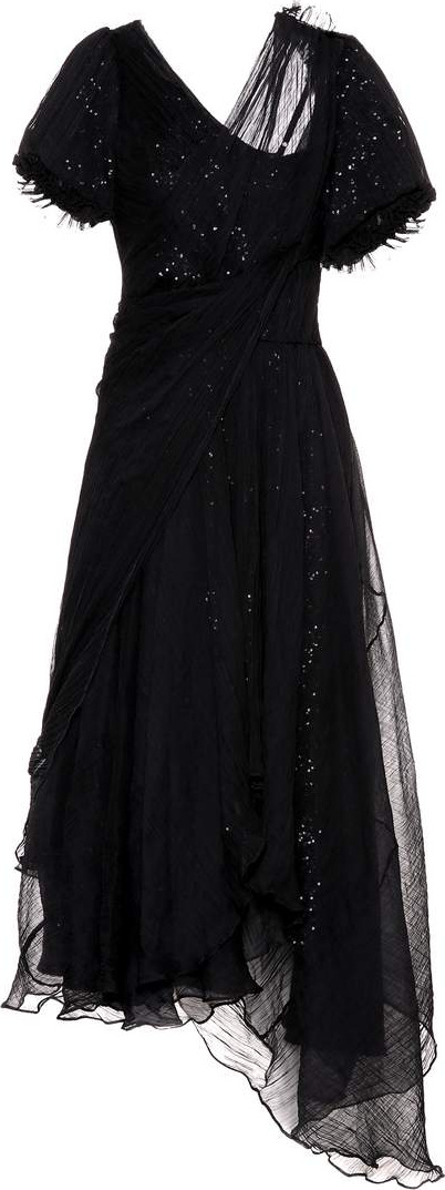 Preen Moira silk-chiffon dress