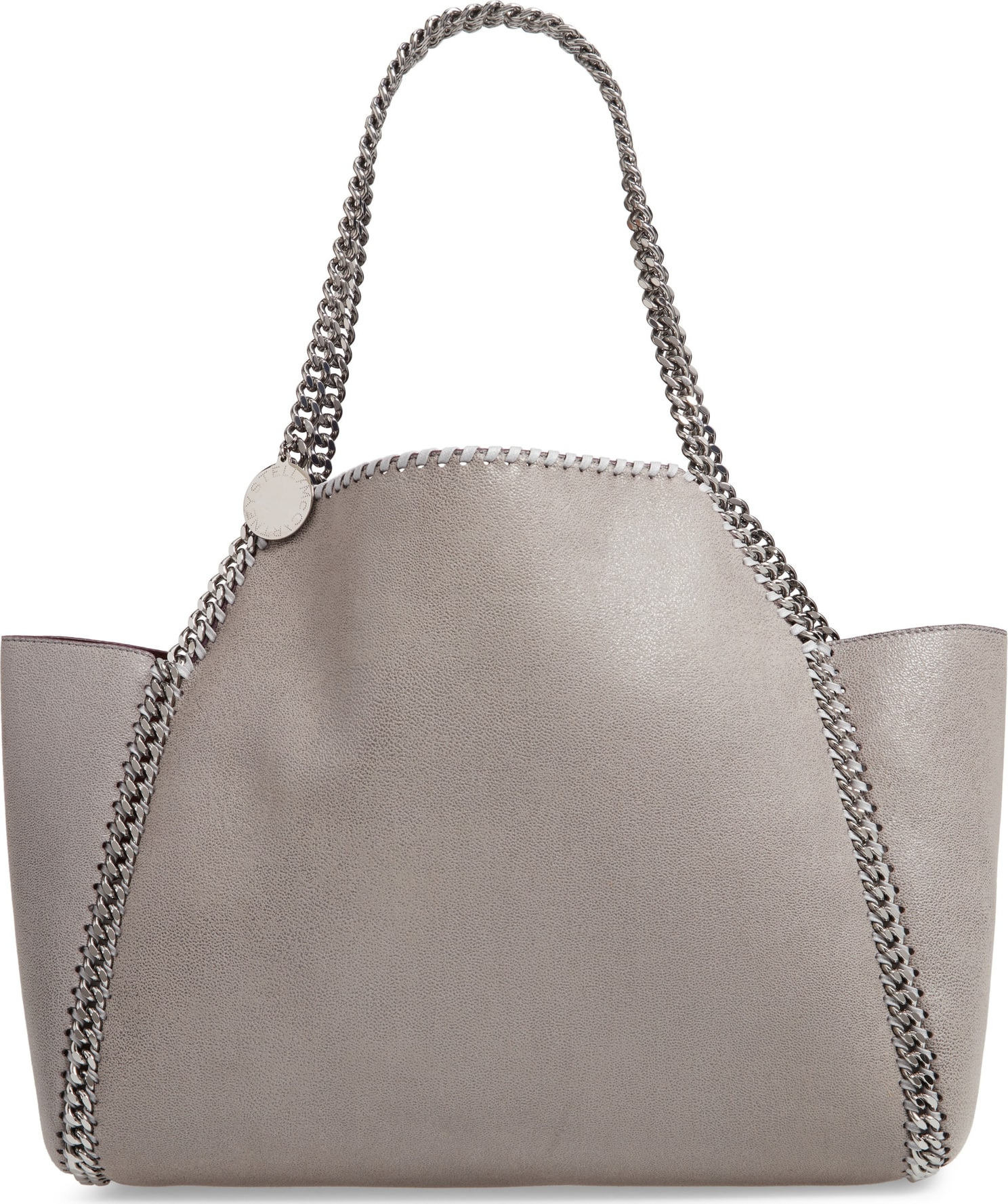 Stella McCartney Small Oleo Deer Reversible Faux Leather Tote