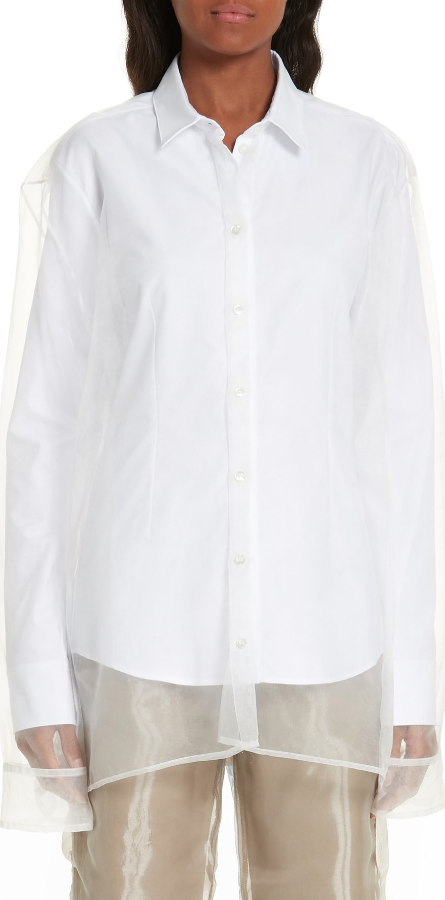 Y/Project Organza Shirt