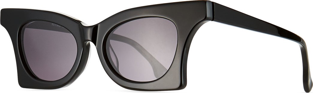 Le Specs Nitro Cat-Eye Acetate Sunglasses