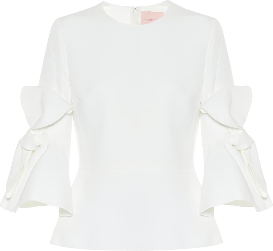 Roksanda Kemi cady bridal blouse