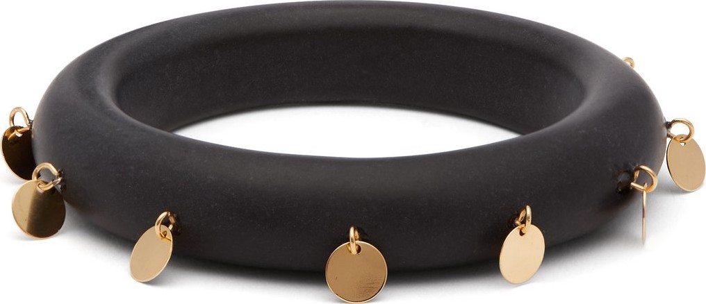 Vanda Jacintho Disc-charm acetate bangle