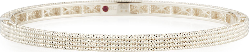 Roberto Coin Symphony Collection 18K Gold Stacked Barocco Bangle