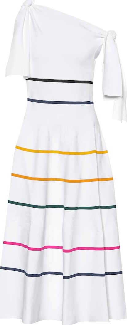 Carolina Herrera Stretch knit midi dress