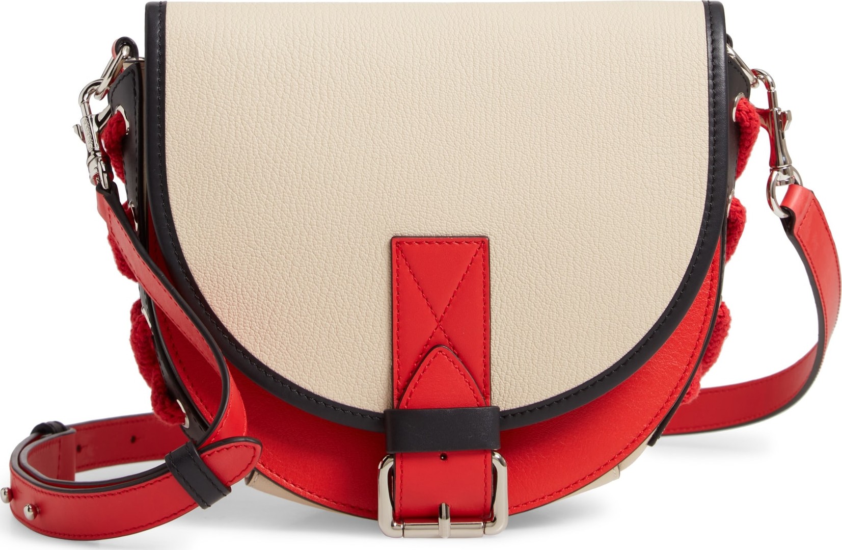 J.W.Anderson Small Bike Lacing Leather Crossbody Bag