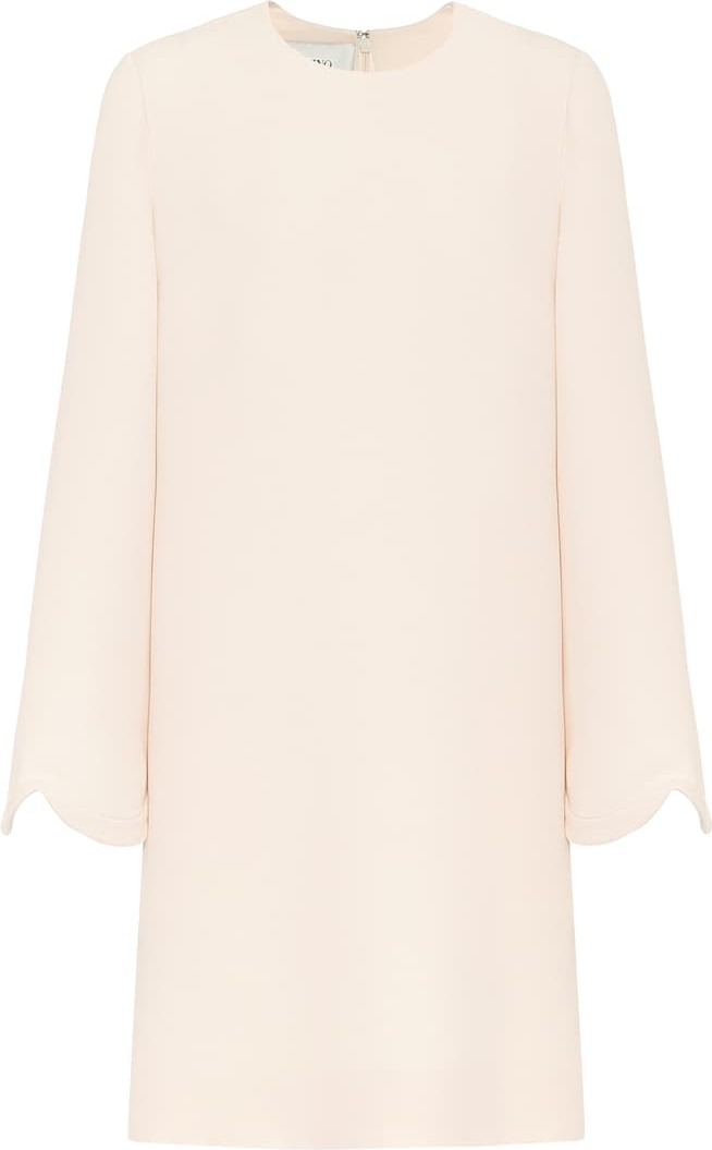 Valentino Wool-blend crêpe dress