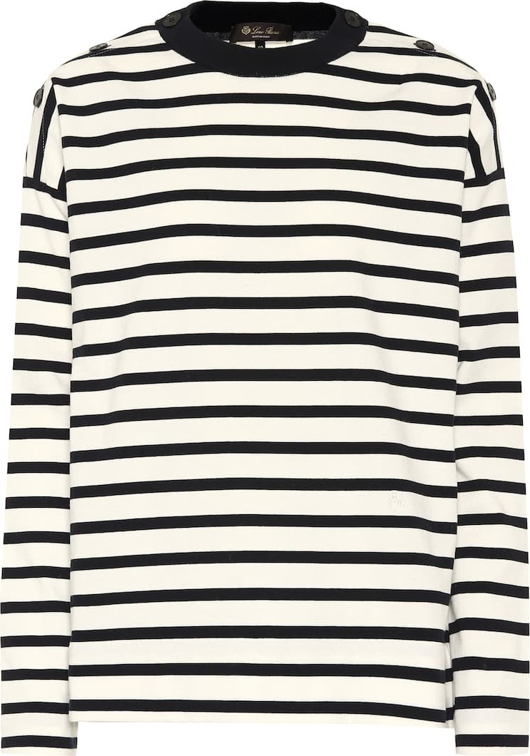 Loro Piana Striped cotton sweater
